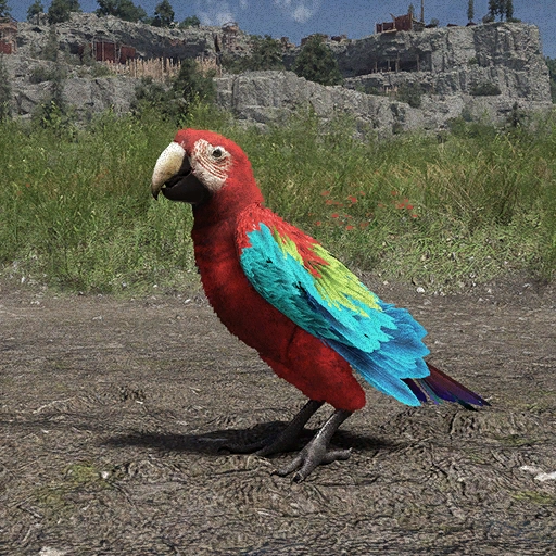 Creature Parrot Crimson Desert Creatures Knowledge: Parrots
