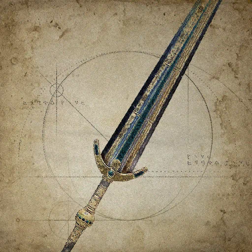 Spada lunga di Aeserion