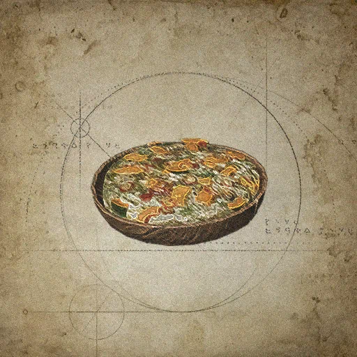 Vegetable Rice Cake