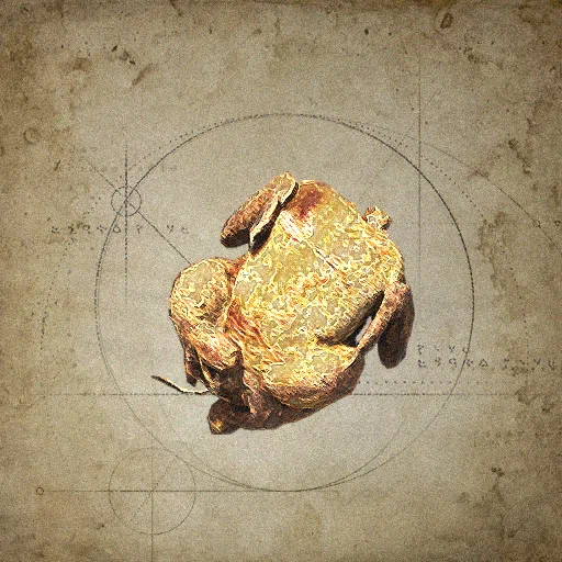 Salt-Roasted Bird Meat