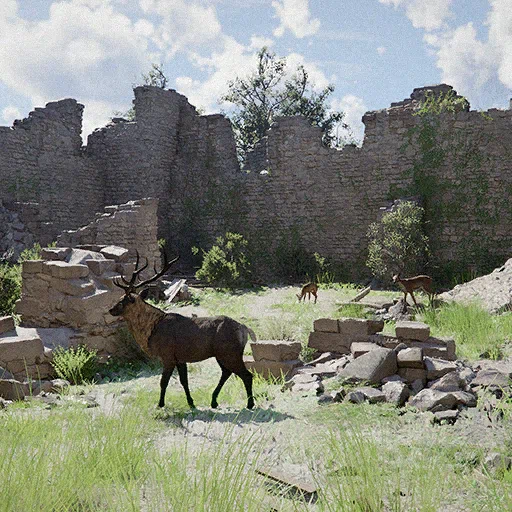 Jäger der Burgruinen