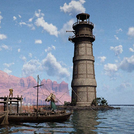 Der Turm, der das Meer erleuchtet