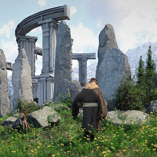 Troll Studying Steles