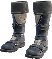 Bottes lourdes de mercenaire