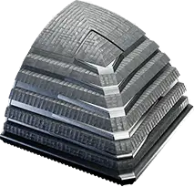 Coin de toit angulaire