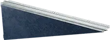 Muret triangulaire, haut, gauche