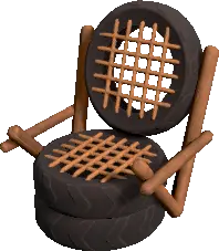 Salvaged Armchair