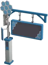 Placa Solarpunk - Loftia Placas