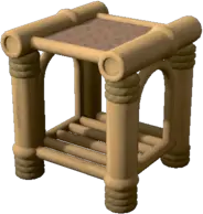 Bamboo Bedside Table
