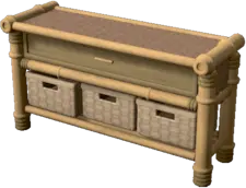 Bamboo Dresser