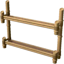 Bamboo Wall Shelf