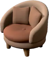 Basic Round Armchair