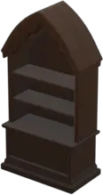 Goth Empty Bookshelf
