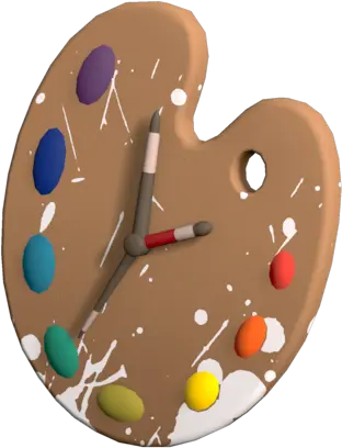 Graffiti Clock