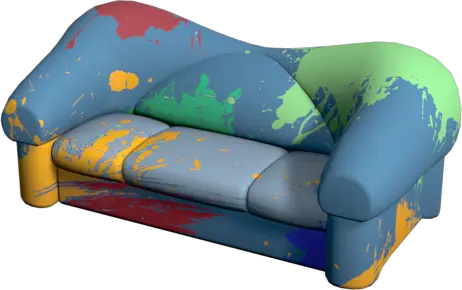 Graffiti Couch