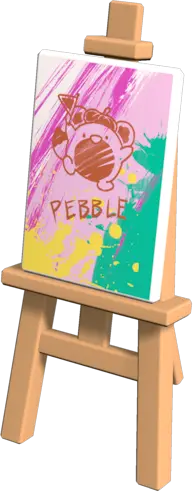 Graffiti Easel Art