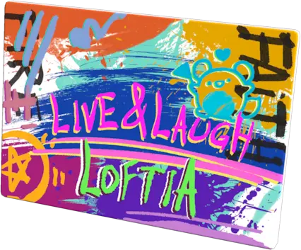 Graffiti Slogan Wall Art