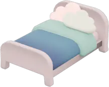 Pastel Bed