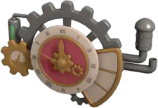 Steampunk Wall Clock