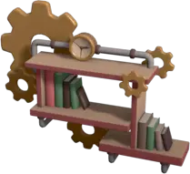 Steampunk Bookshelf