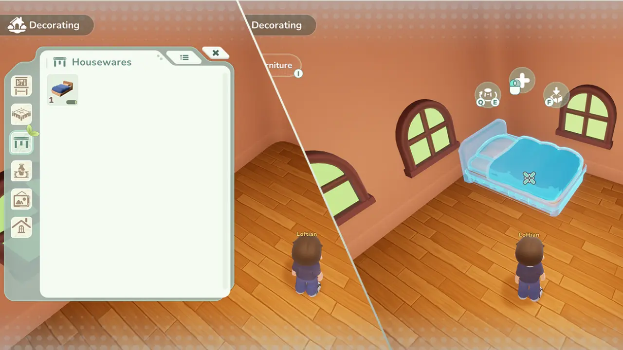 Positioning Furniture