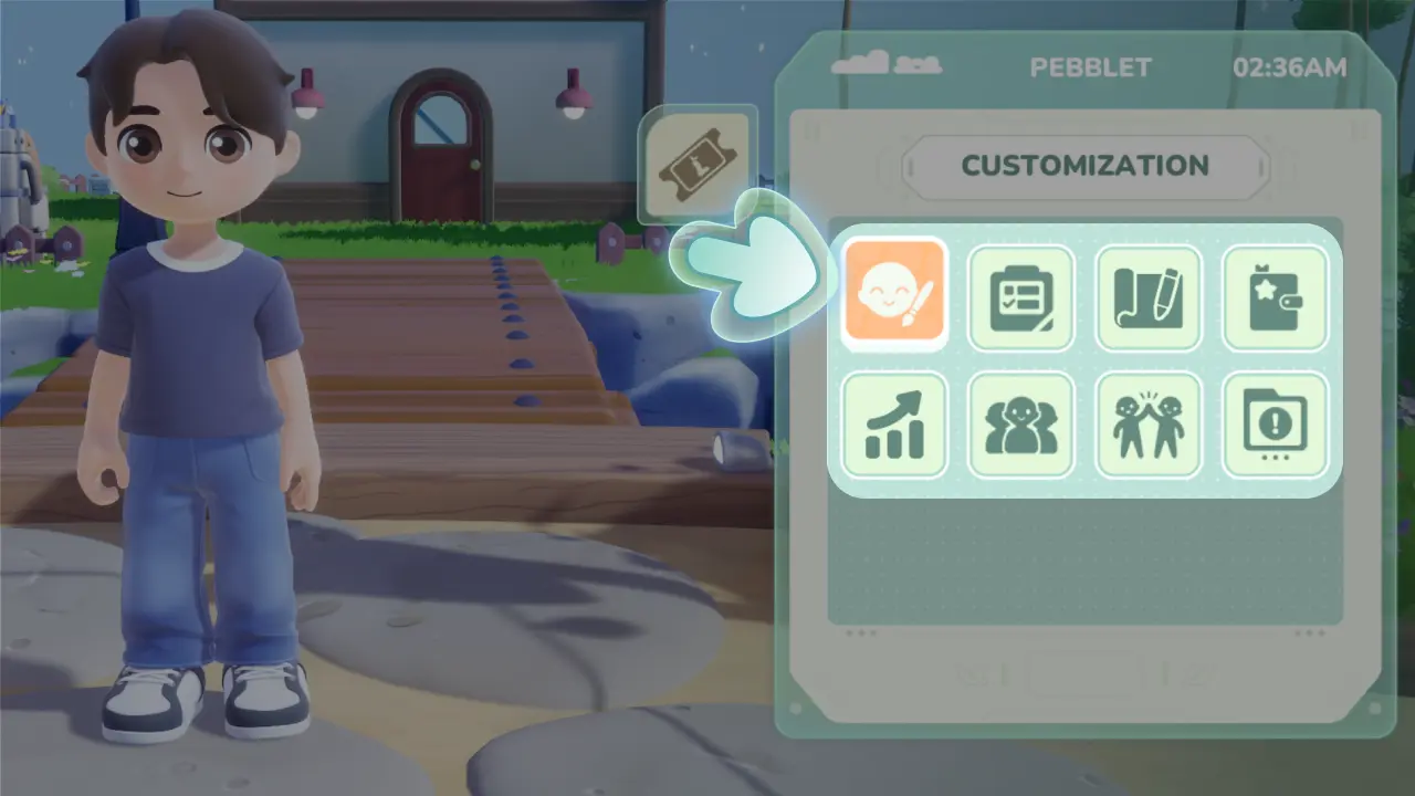 Customizing your Character