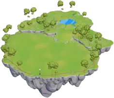 Large Grassy Island