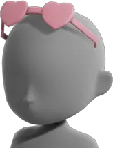 Pastel Heart Glasses