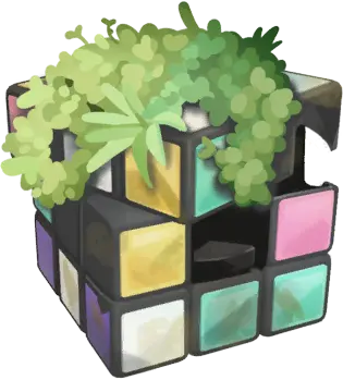 Battered Puzzle Cube