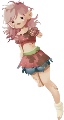 Battered Ruby Doll