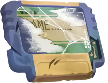 Battered Game Cartridge