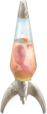 Battered Lava Lamp