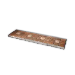 Bloque de suelo de baldosas