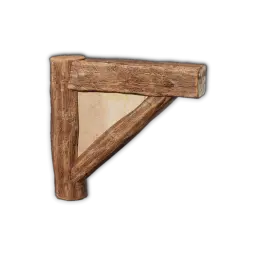 Soporte de tejado invertido pequeño, cabaña