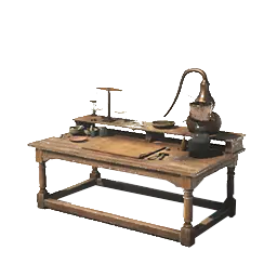Mesa de alquimia básica