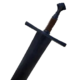 Warded Wrought Iron Broadsword