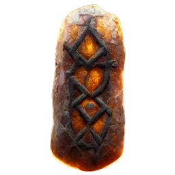 Red Runic Leash