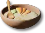 Comida decorativa: grano