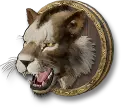 Wild Lion Specimen