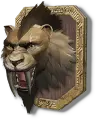 Fierce Saber-toothed Predator Specimen
