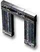 Cadre de porte en obscurite