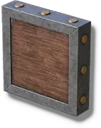 Holzdeck: Wand