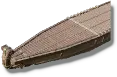 Kleines Holzboot