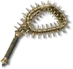 Bronze Spiked Whip