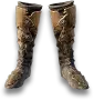 Bronze-Schuhe