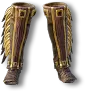 Botas de Plumas de Buitre de la Tempestad