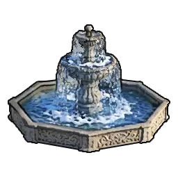 大きな噴水