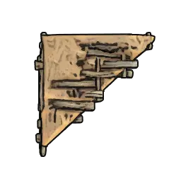 Triangular Wall (Clay)