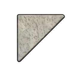 Triangular Wall (Plaster)