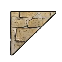 Triangular Wall (Limestone)